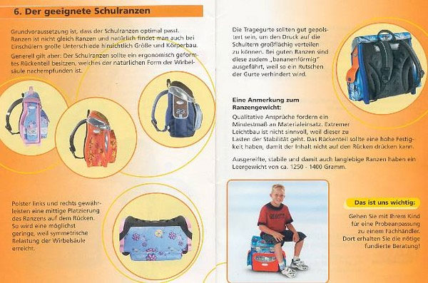 Schulranzenratgeber