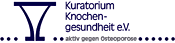 Logo Kuratorium Knochengesundheit e.V.